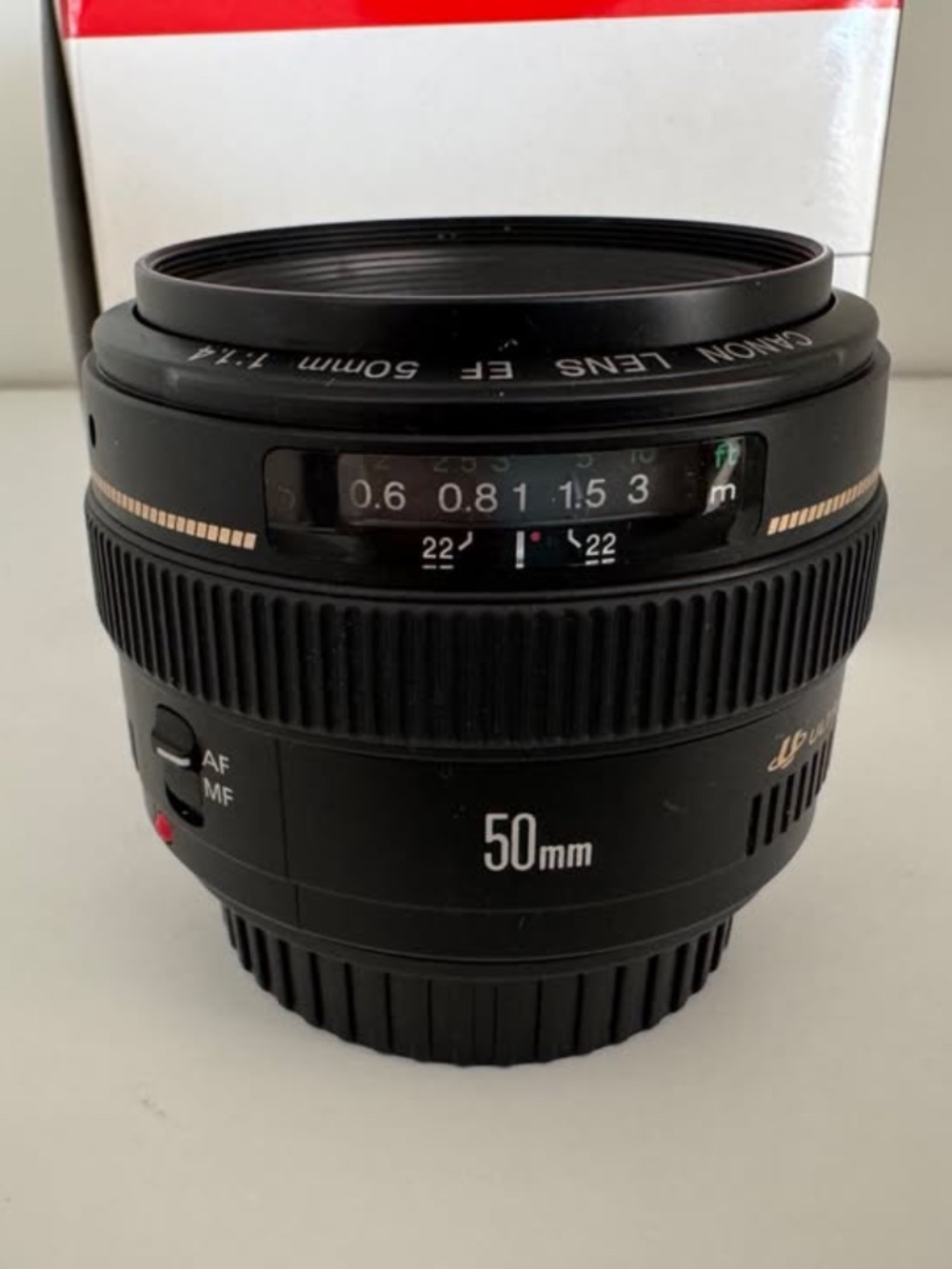 Canon EF 50mm F/1.4 USM Sharp Prime Lens for Canon SLR Cameras